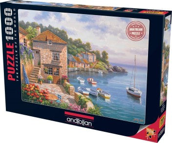 HARBOR GARDEN 1000 PIECES,JIGSAW PUZZLE,ADULT PUZZLES, ANATOLIAN