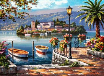 LAGO DEL PORTO 1000 PIECES,JIGSAW PUZZLE,ADULT PUZZLES, ANATOLIAN