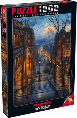 MONTMARTE SPRING 1000 PIECES,JIGSAW PUZZLE,ADULT PUZZLES, ANATOLIAN
