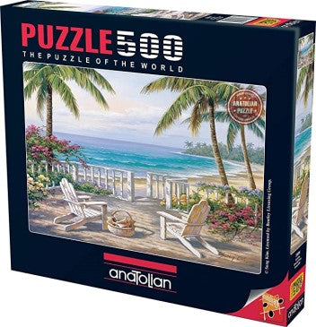 COASTAL VIEW 500 PIECES,JIGSAW PUZZLE,ADULT PUZZLES, ANATOLIAN