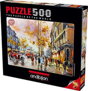 EVENING IN ISTANBUL 500 PIECES,JIGSAW PUZZLE,ADULT PUZZLES, ANATOLIAN
