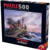 CAPTAIN'S COVE 500 PIECES,JIGSAW PUZZLE,ADULT PUZZLES, ANATOLIAN