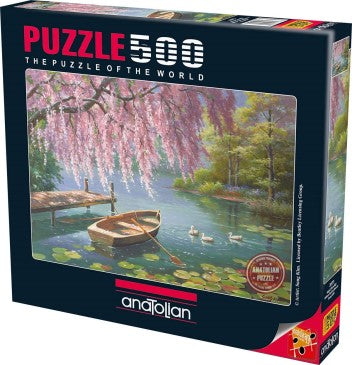WILLOW SPRING BEAUTY 500 PIECES,JIGSAW PUZZLE,ADULT PUZZLES, ANATOLIAN