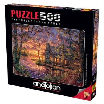 HIDING PLACE 500 PIECES,JIGSAW PUZZLE,ADULT PUZZLES, ANATOLIAN