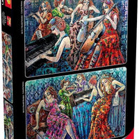 COLORFUL NOTES 2X500 PIECES,JIGSAW PUZZLE,ADULT PUZZLES, ANATOLIAN