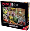 HERBAL THERAPY 500 PIECES,JIGSAW PUZZLE,ADULT PUZZLES, ANATOLIAN