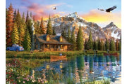 OLDLOOK CABIN 2000 PIECES,JIGSAW PUZZLE,ADULT PUZZLES, ANATOLIAN