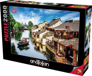 XITANG ANCIENT TOWN 2000 PIECES,JIGSAW PUZZLE,ADULT PUZZLES, ANATOLIAN