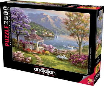 CRYSTAL LAKE RETREAT 2000 PIECES,JIGSAW PUZZLE,ADULT PUZZLES, ANATOLIAN