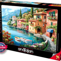 VILLAGIO DAL LAGO 2000 PIECES,JIGSAW PUZZLE,ADULT PUZZLES, ANATOLIAN