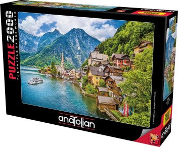 HALLSTATT LAKE 2000 PIECES,JIGSAW PUZZLE,ADULT PUZZLES, ANATOLIAN