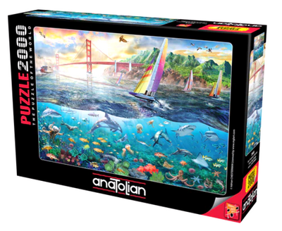 FRISCO BAY BRIDGE 2000 PIECES