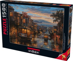 CABLE CAR HEAVENS 1500 PIECES,JIGSAW PUZZLE,ADULT PUZZLES, ANATOLIAN