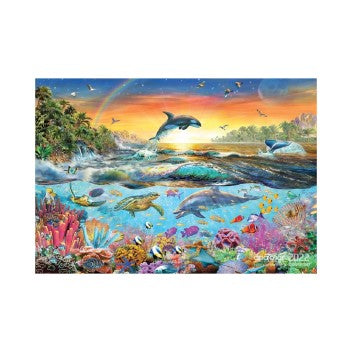 TROPICAL PARADISE  1500 PIECES,JIGSAW PUZZLE,ADULT PUZZLES, ANATOLIAN