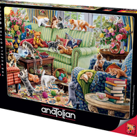 KITTENS IN THE LIVING ROOM 1500 PIECES