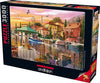 SUNSET HARBOUR 3000 PIECES,JIGSAW PUZZLE,ADULT PUZZLES, ANATOLIAN
