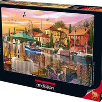 SUNSET HARBOUR 3000 PIECES,JIGSAW PUZZLE,ADULT PUZZLES, ANATOLIAN