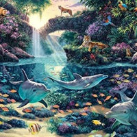 JUNGLE PARADISE 3000 PIECES,JIGSAW PUZZLE,ADULT PUZZLES, ANATOLIAN