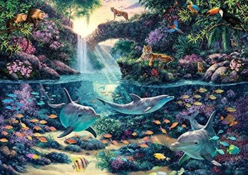 JUNGLE PARADISE 3000 PIECES,JIGSAW PUZZLE,ADULT PUZZLES, ANATOLIAN