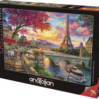 BLOOMING PARIS 3000 PIECES,JIGSAW PUZZLE,ADULT PUZZLES, ANATOLIAN