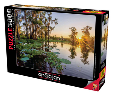 SUNRISE OVER DUCK LAKE 3000 PIECES