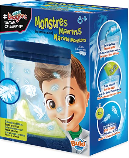 MARINE MONSTERS HATCHING BRINE SHRIMP IN AQUARIUM EDUCATIONAL,TEACHER HOME SCHOOL, LEARNING