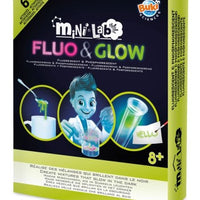 MINI LAB FLUO & GLOW 6 ACTIVITIES EDUCATIONAL,TEACHER HOME SCHOOL, LEARNING