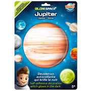 GLOW-IN-THE-DARK JUPITER SELF-ADHESIVE DECORATION EDUCATIONAL,TEACHER HOME SCHOOL, LEARNING