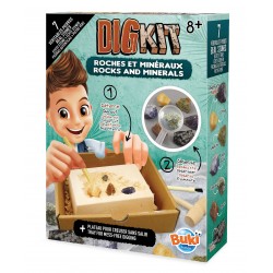 DIG KIT- ROCKS AND MINERALS EDUCATIONAL,TEACHER HOME SCHOOL, LEARNING