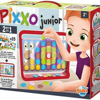 PIXXO JUNIOR 2 IN 1 COLOUR AND STRATEGY GAMES