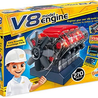 V8 ENGINE WITH LIGHT AND SOUND EFFECT 270 PARTS