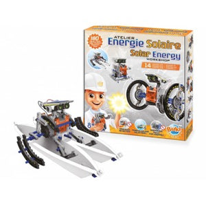 SOLAR ENERGY WORKSHOP 14 IN 1 180 PARTS