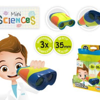 MINI SCIENCES - BINOCULARS 3X MAGNIFICATION TO OBSERVE