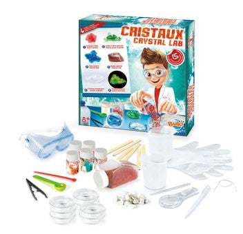 CRYSTAL LAB 15 EXPERIMENTS EDUCATIONAL,TEACHER HOME SCHOOL, LEARNING