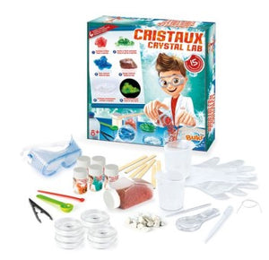 CRYSTAL LAB 15 EXPERIMENTS EDUCATIONAL,TEACHER HOME SCHOOL, LEARNING
