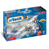BIPLANE / PROP PLANE CONSISTING OF APPROX 170 PARTS ,CONSTRUCTION SET,MODEL BUILDING K