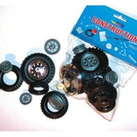 SPARES SET 18 TYRES RIMS & IMPELLERS ,CONSTRUCTION SET,MODEL BUILDING K