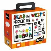 READ AND WRITE MAGNETIC LAB;EDUCTIONAL PUZZLE, TEACHER HOMESCHOOL SUPPLIES;  TODDLER LEARNING TOYS;  BIRTHDAY