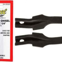CHISEL CARVING LARGE 2 PCS, ARTS AND CRAFTS, STATIONERY, MINIATURE MODEL BUILDING