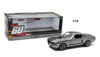 FORD MUSTANG CUSTOM (ELEANOR) SILVER 1967 1/18