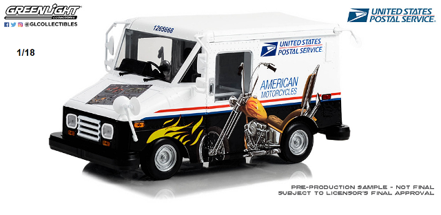 UNITED STATES POSTAL LONG-LIFE POSTAL DELIVERY VEHICLE (LLV) 1/18