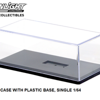 ACRYLIC CASE WITH PLASTIC BASE, SINGLE 1/64