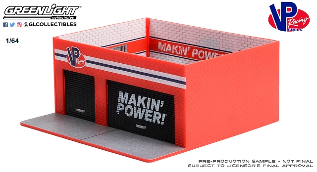 MECHANIC'S CORNER S10  WEEKEND W/SHOP VP RACING FUELS GARAGE 1/64