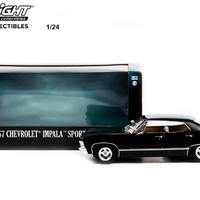 CHEVROLET IMPALA SPORT SEDAN - TUXEDO BLACK 1967 1/24