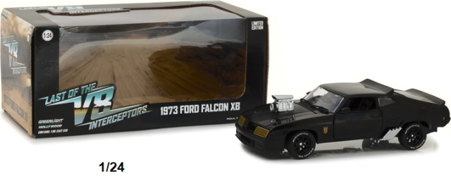 FORD FALCON XB LAST OF THE V8 INTERCEPTORS 1979 BLK '73 1/24