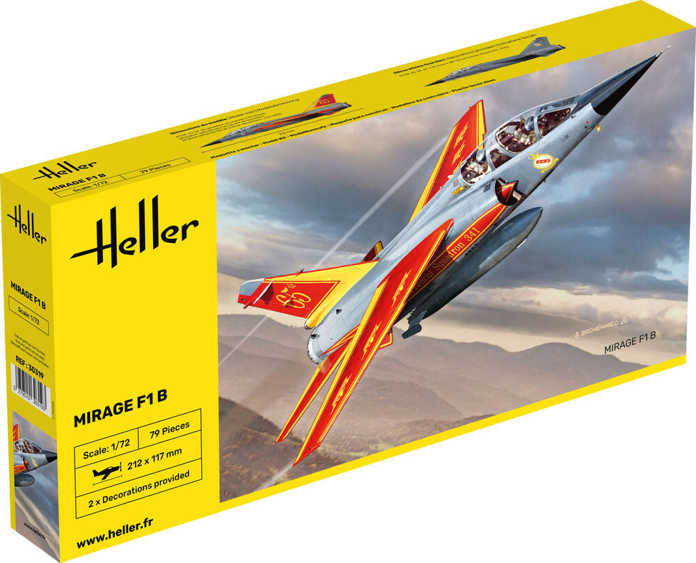 Mirage F1   1/72, PLASTIC SCALE MODEL