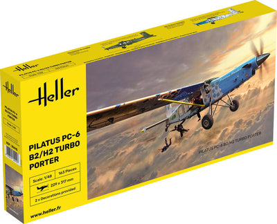 PILATUS PC-6 B2/H2 TURBO PORTER 1/48, PLASTIC SCALE MODEL
