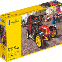 Renault Taxi Type AG 1/24, PLASTIC SCALE MODEL