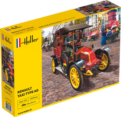 Renault Taxi Type AG 1/24, PLASTIC SCALE MODEL