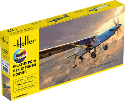 PILATUS PC-6 B2/H2 Turbo Porter 1/48, PLASTIC SCALE MODEL